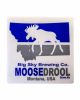 Moose Drool State Sticker